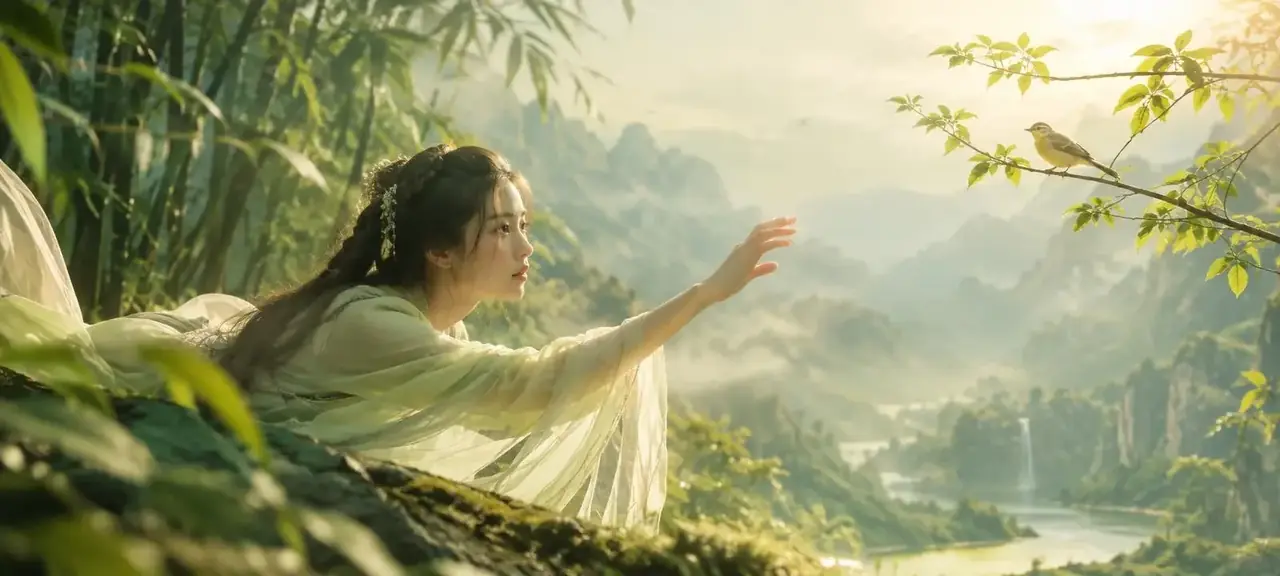 悟空短剧无广告平台推荐《山雀与少女》场景图