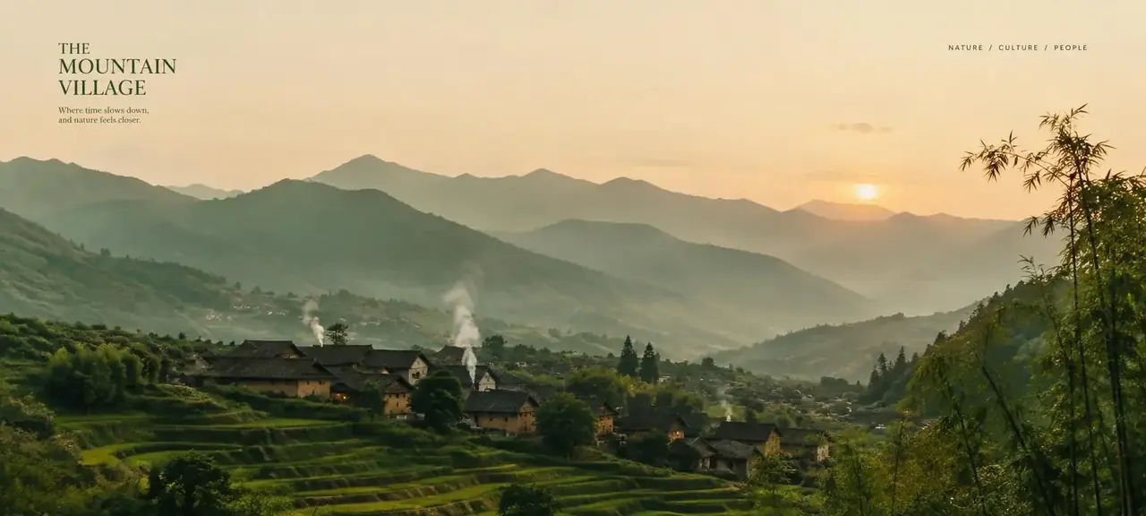 悟空短剧无广告平台推荐《村落炊烟》场景图