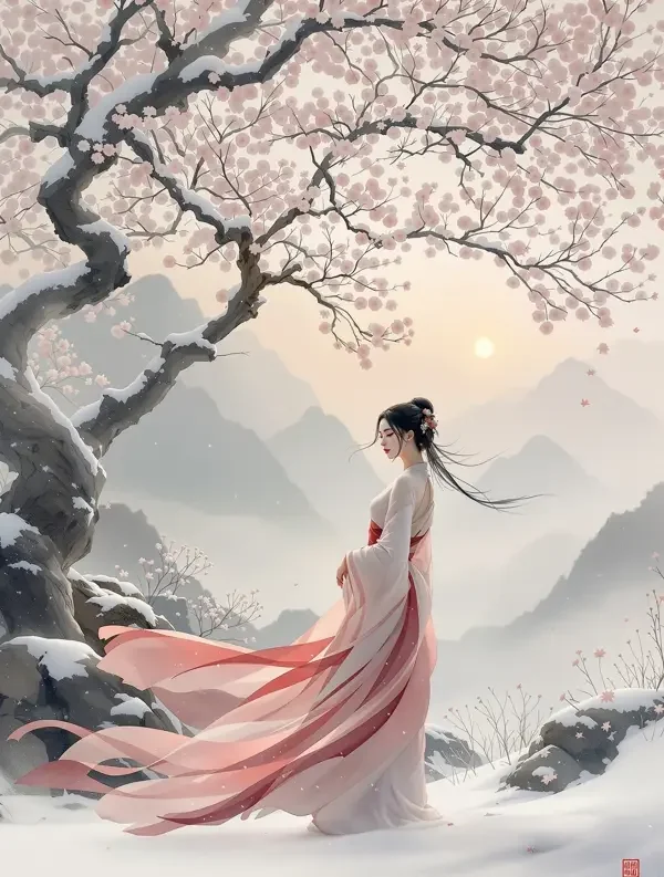 悟空短剧无广告平台《雪夜有人来》封面